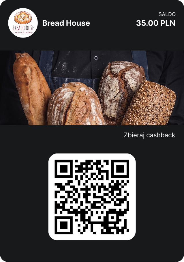 Karta cashback: Bread House